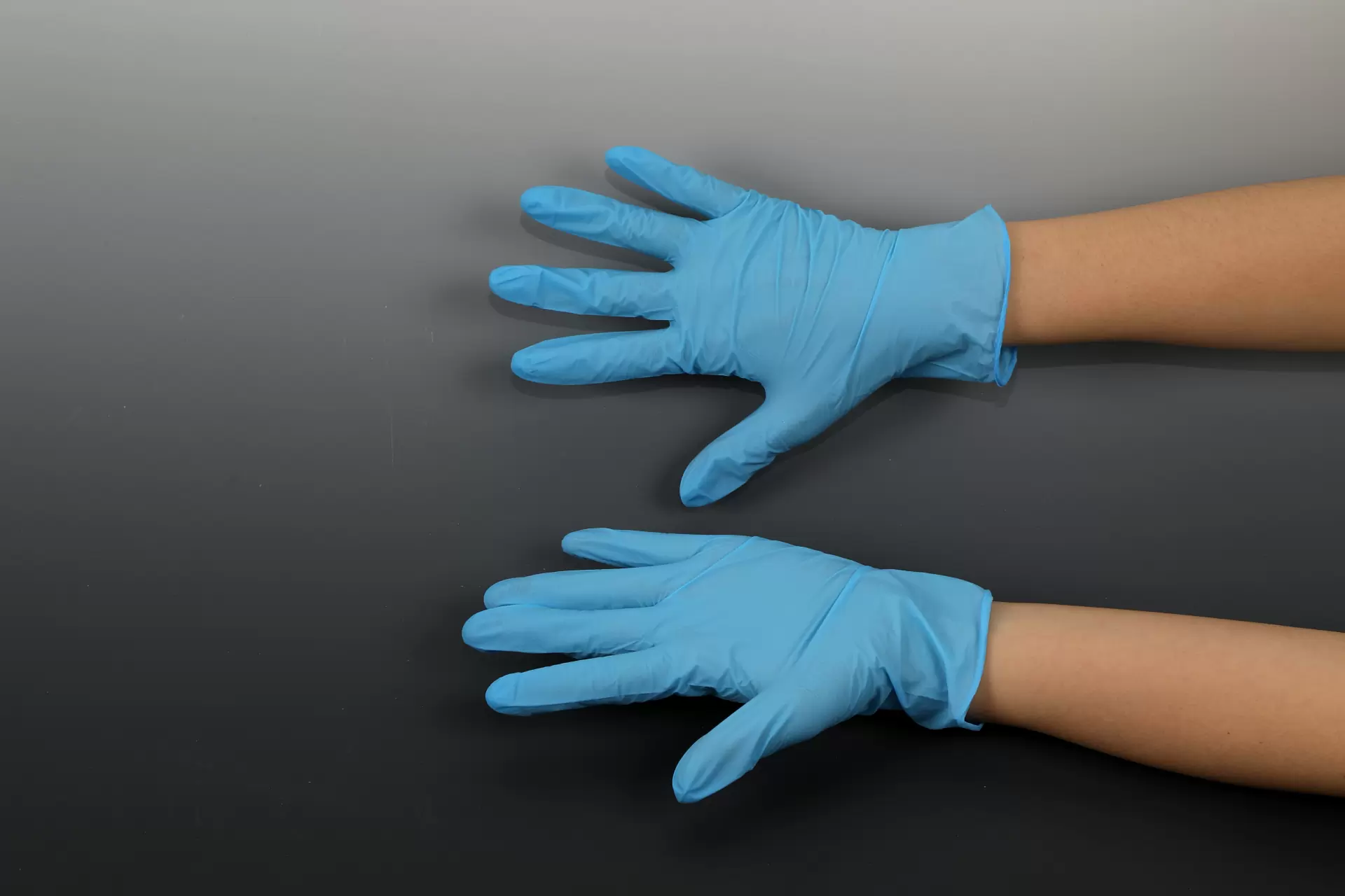 Disposable Blue Nitrile Glove