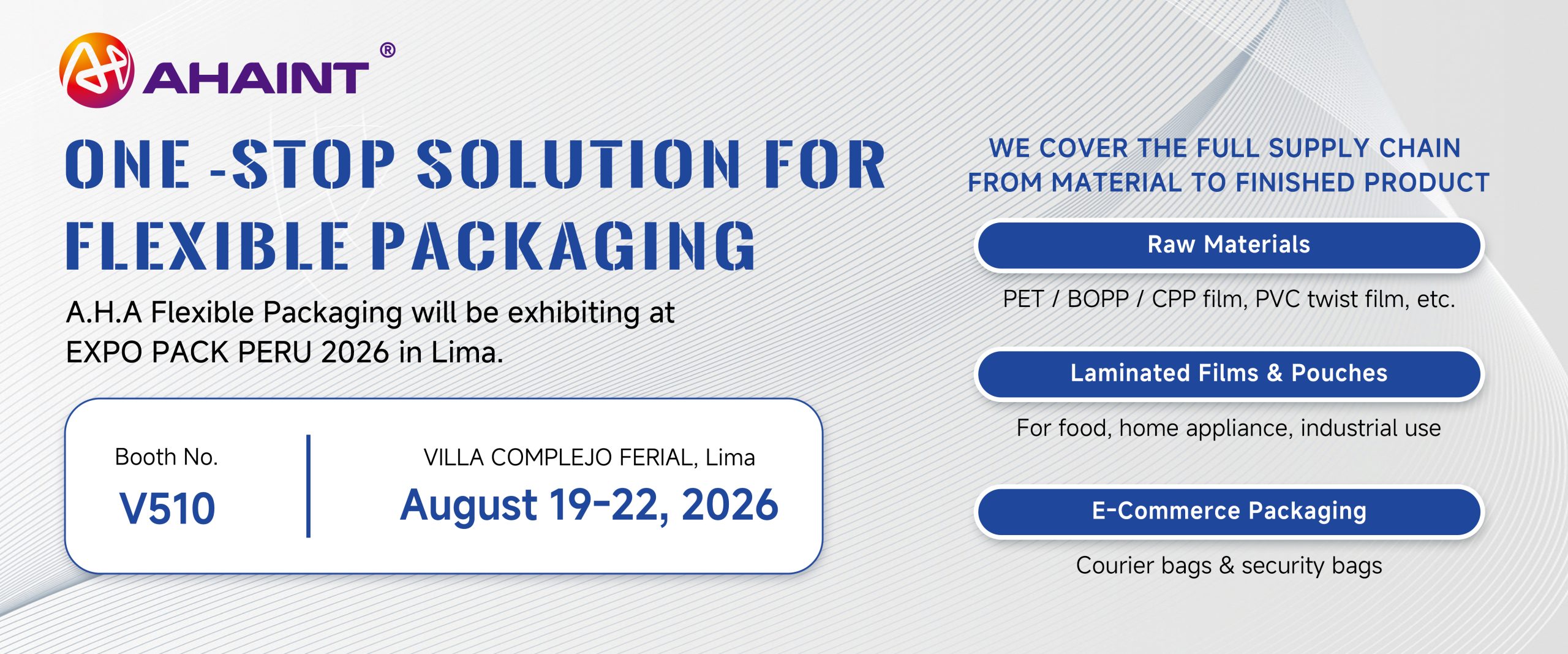 One -stop solution for flexible packaging