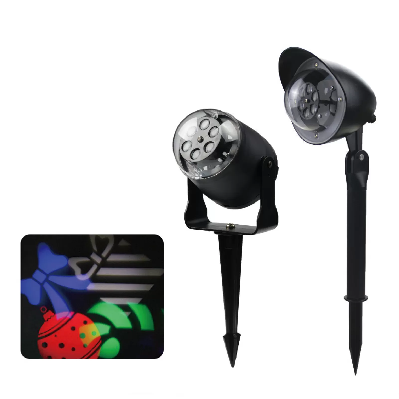 LED outdoor holiday projection light