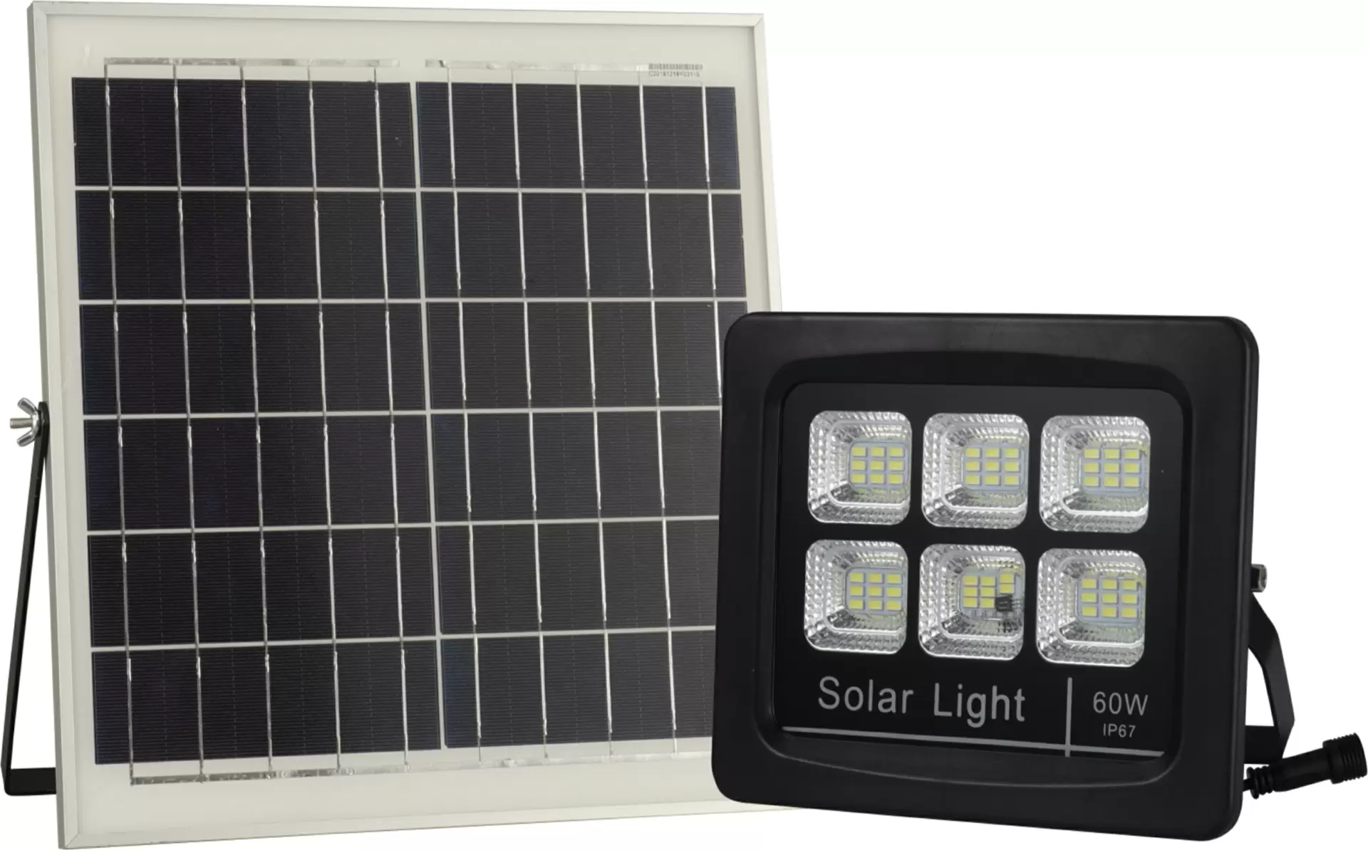 Proyector LED indicador solar 8w
