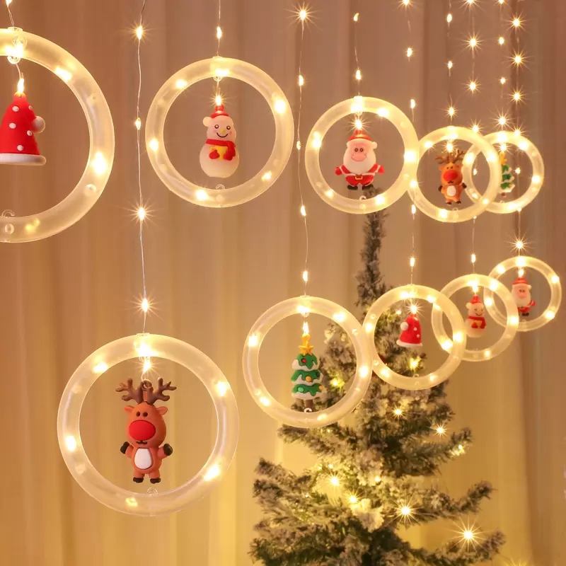 Luz decorativa de faixa de LED de layout de Natal
