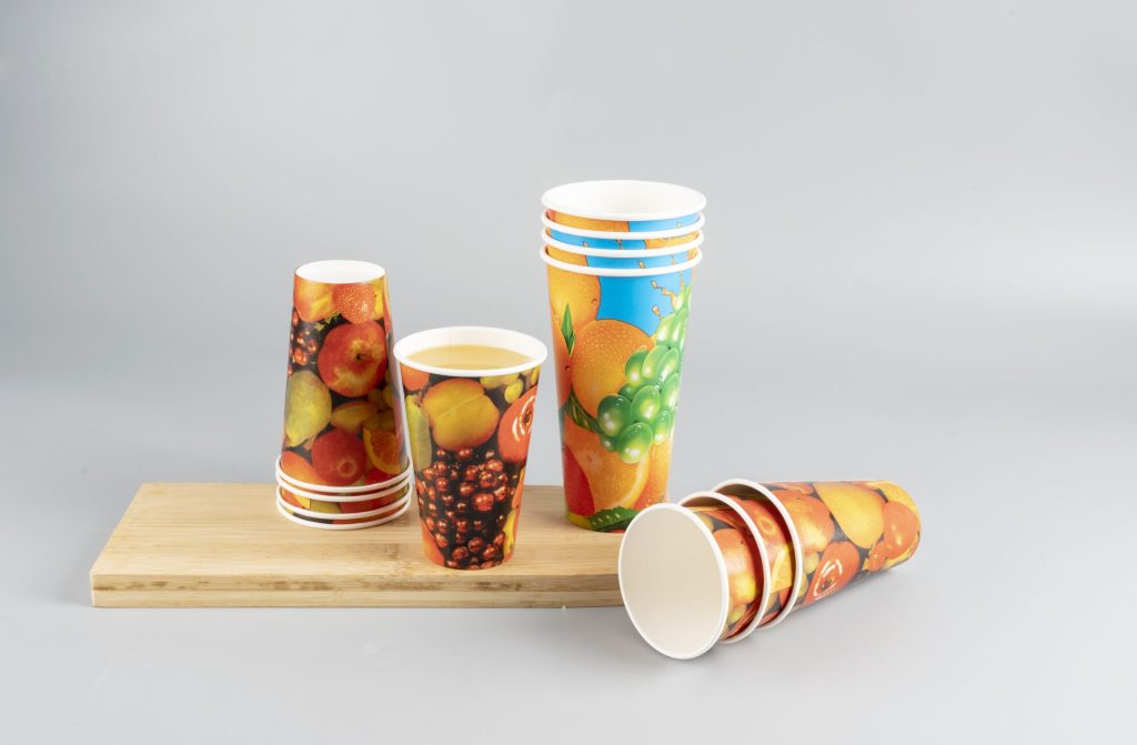 PLA Coated Paper Cup For Juice & Drinks