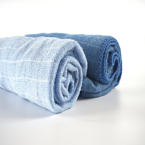 What are microfiber cloths made of and what types