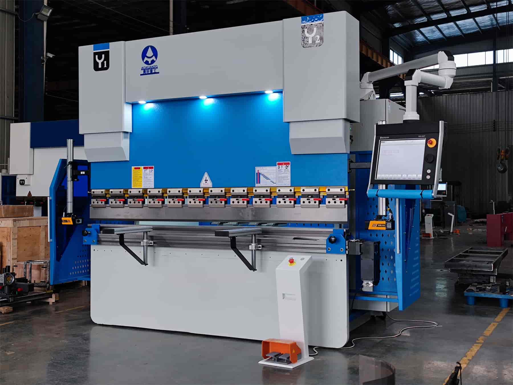 hydraulic metal plate press brake