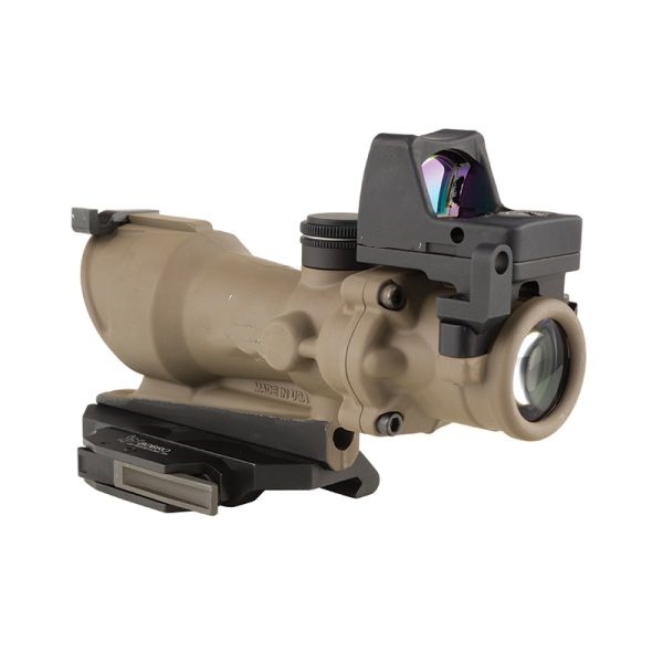 For hunting  ACOG® 4x32 BAC ECOS Riflescope with Trijicon RMR® -5.56 BDC