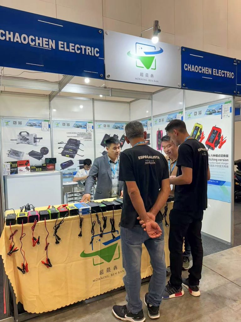 Chinese charger manufacturers attended the EM03 International electric Vehicle Charger Exhibition in Brazil