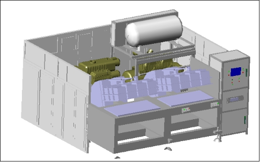 helium leak testing machine