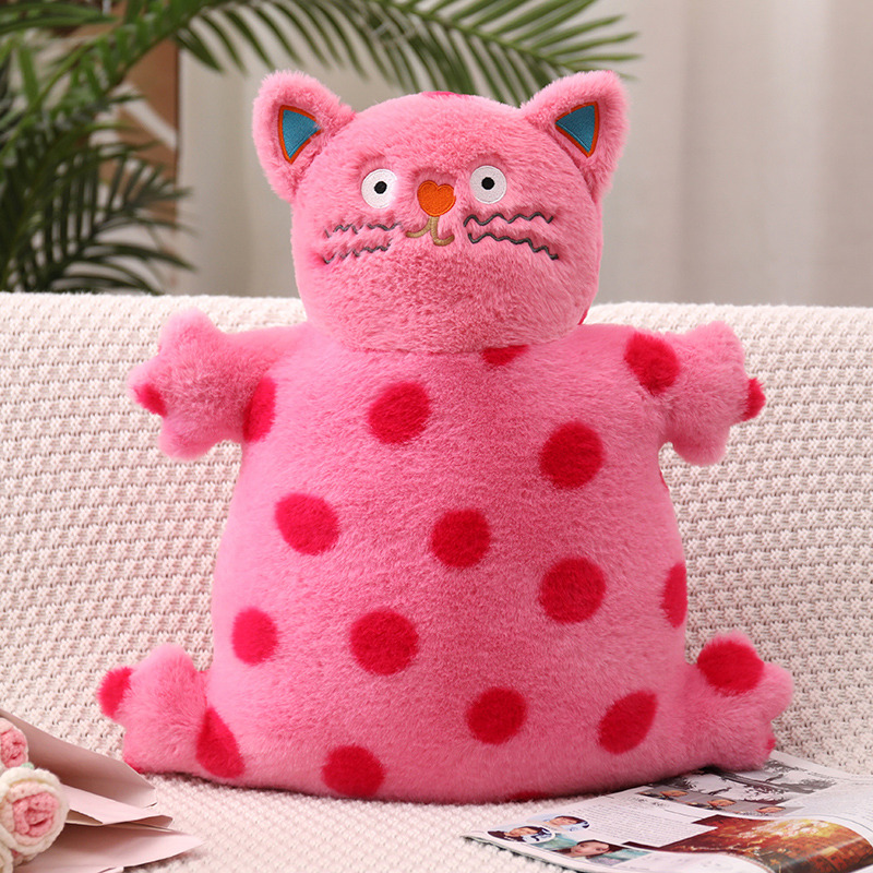  Pink Cat plush toy manufacturer