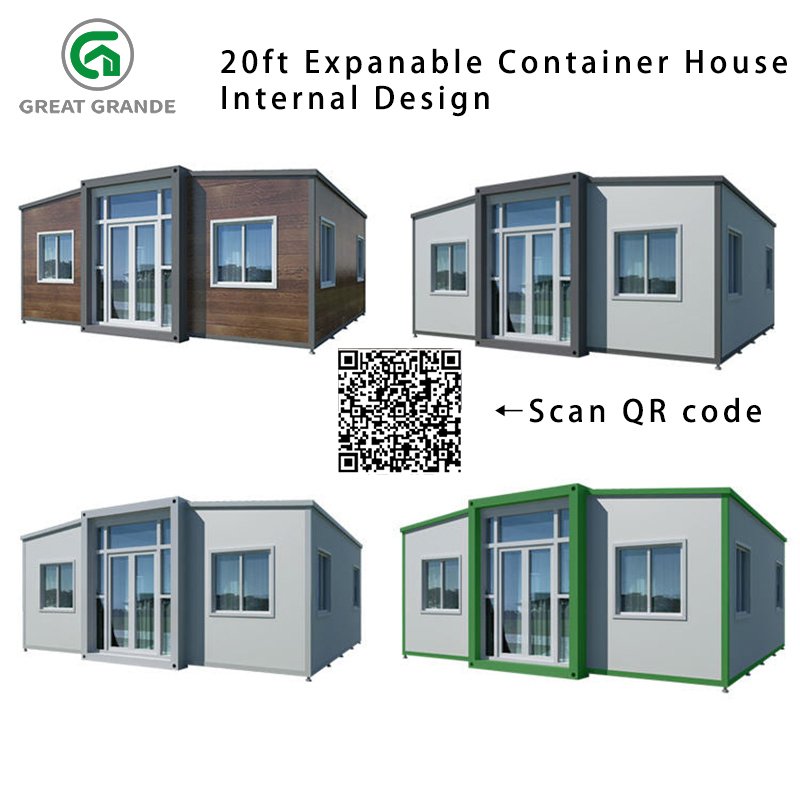 expanable container house internal design