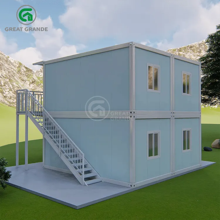 Flat Pack Container House Steel Frame Manufacturer