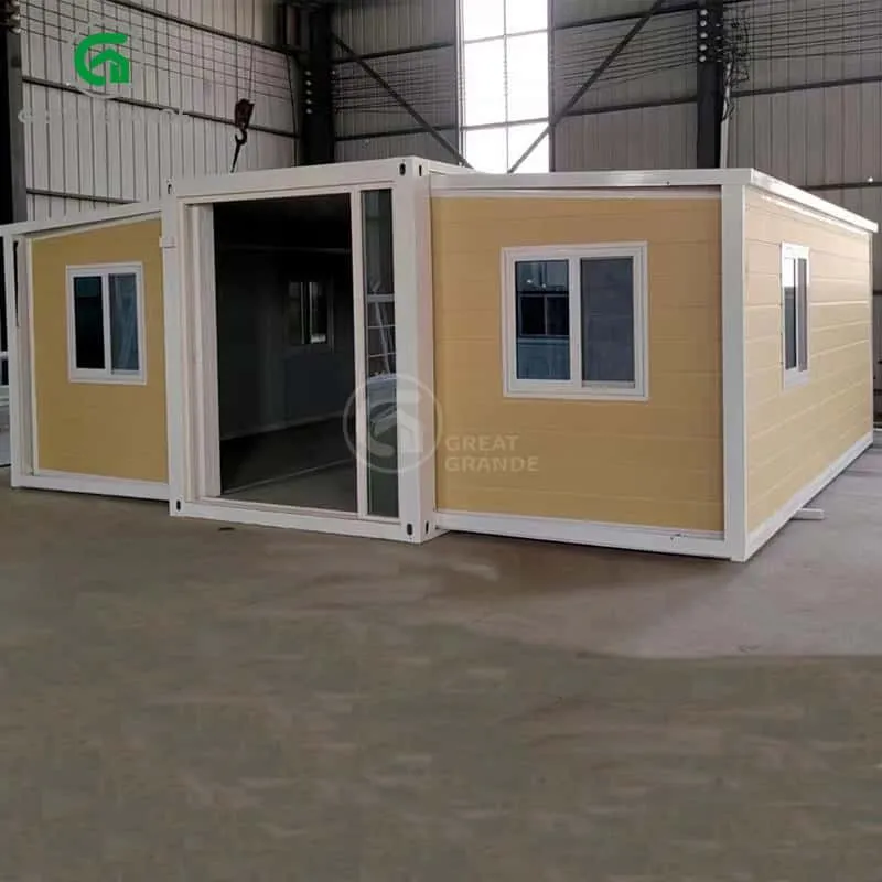 prefabricated expandable container house base camp