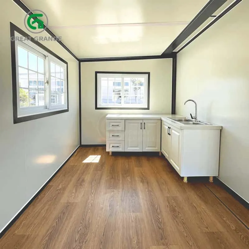 Grande Plegable Tiny House Interior de la casa