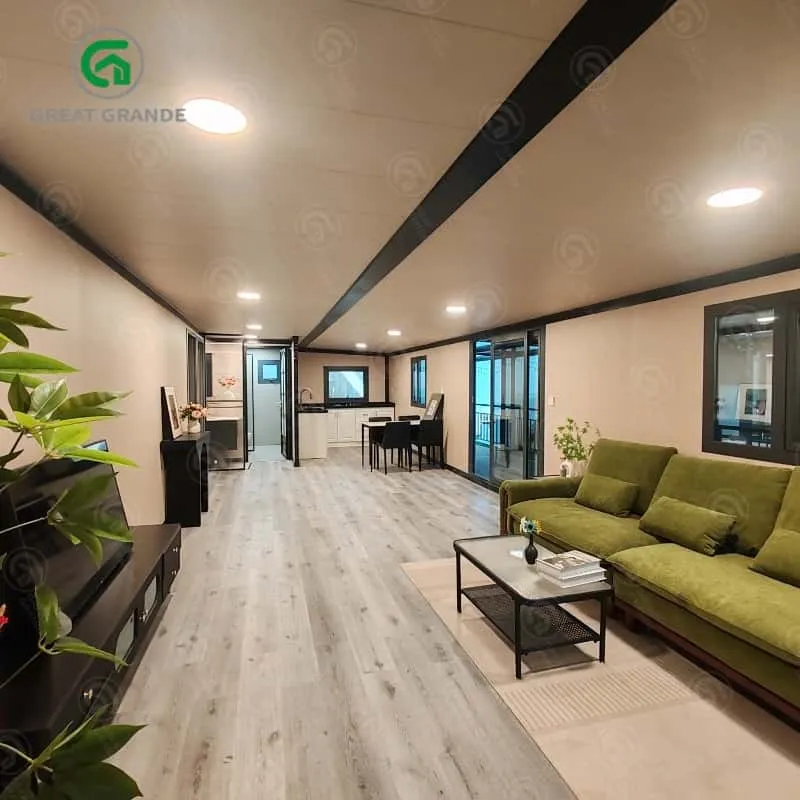 expandable container house Interior Design
