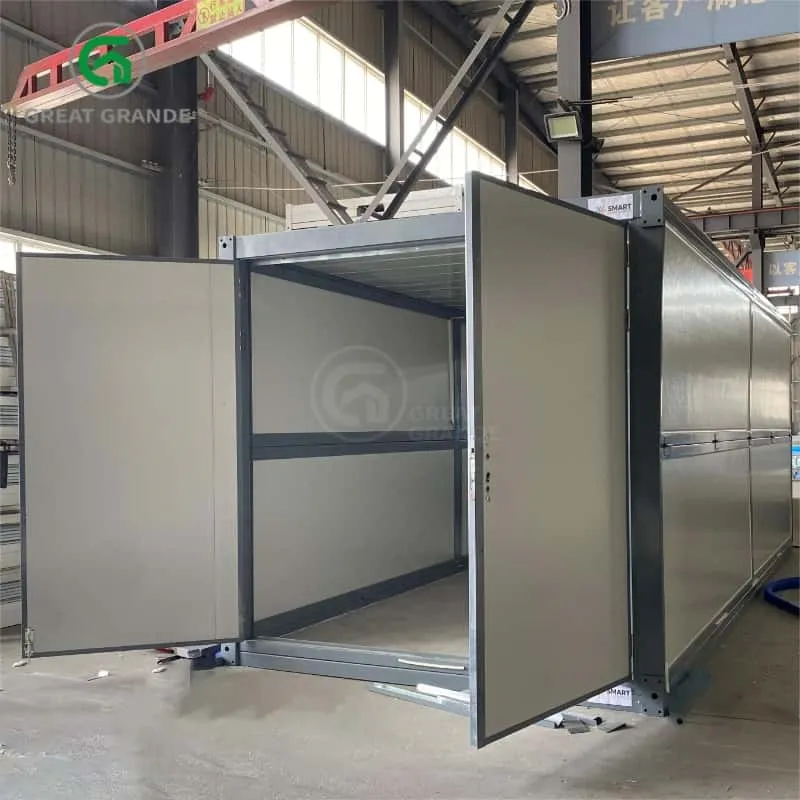 folding portable houses Temporary Housing manufacturer
