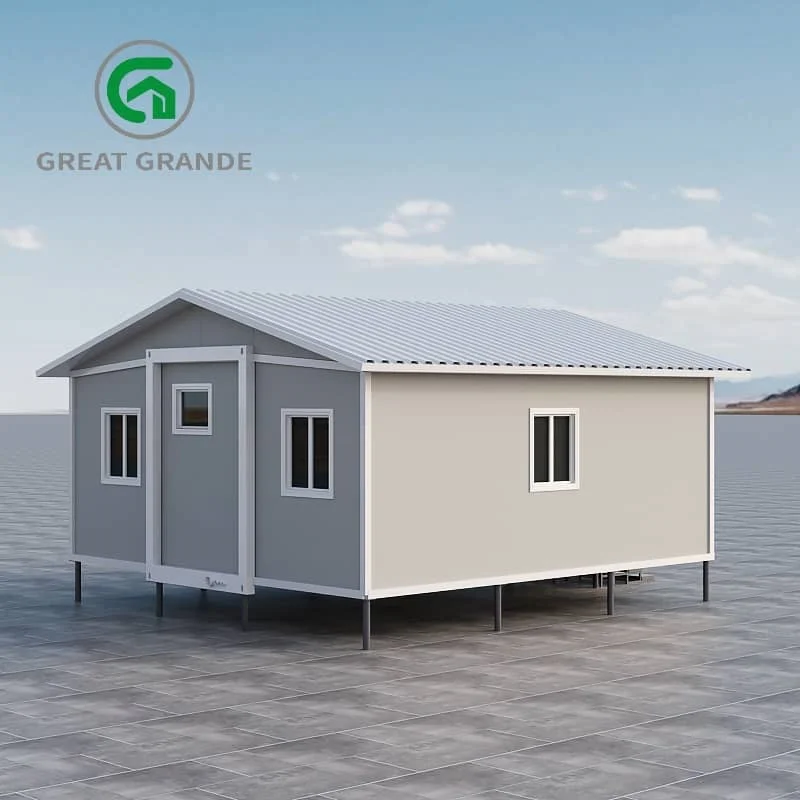 cheap modern prefab house Emergency housing manufacturer