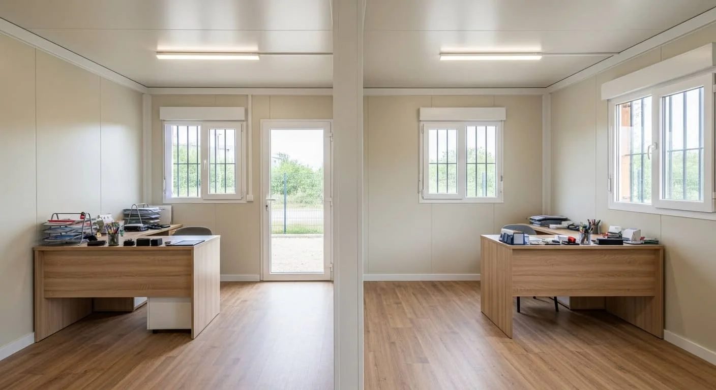 Fold out Container House office