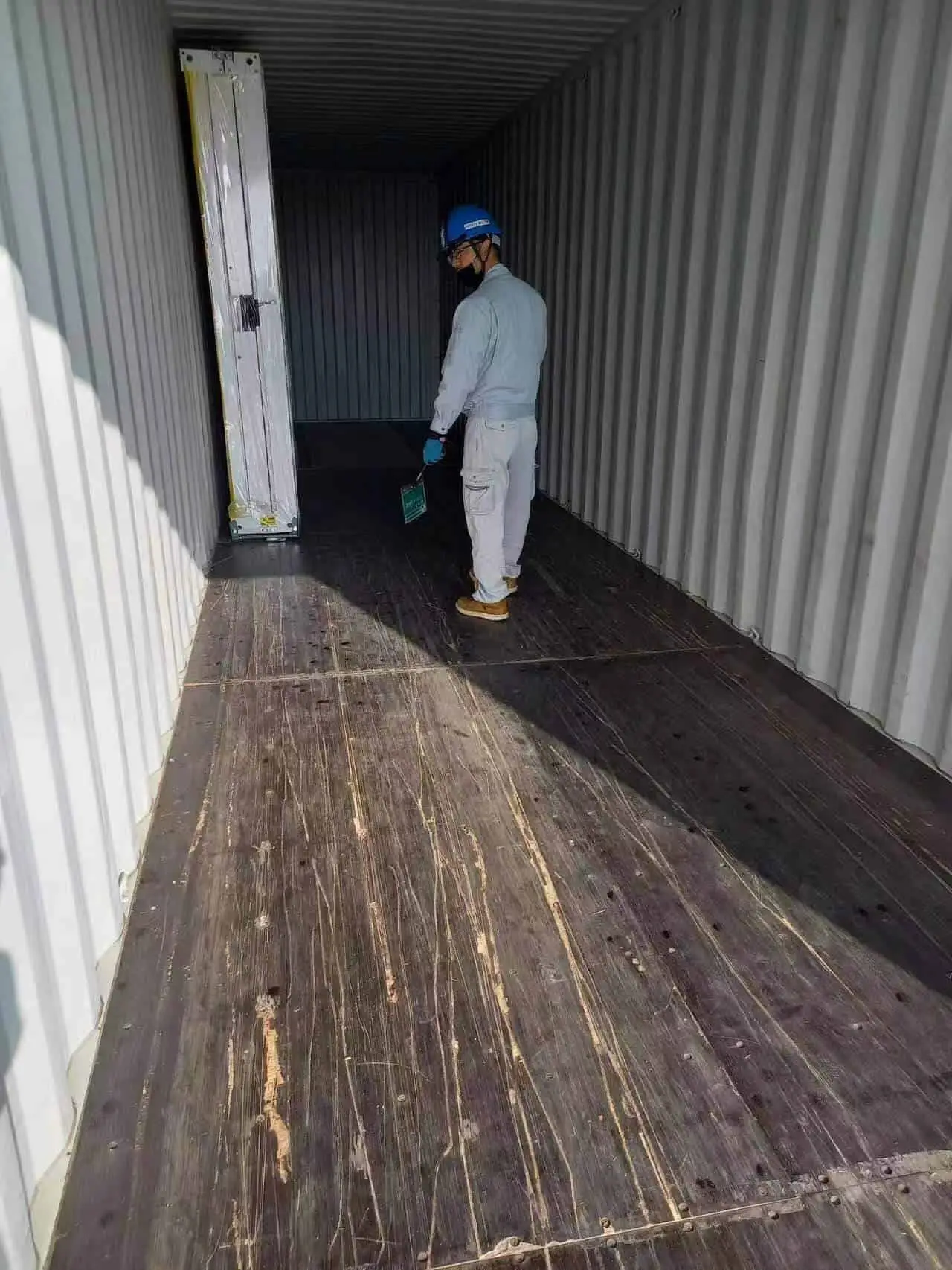 fold out container house transport