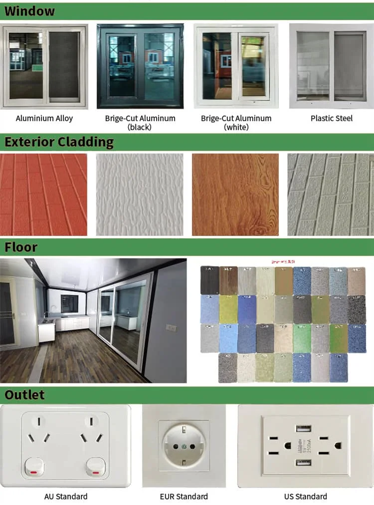 Accessoire pour maisons modulaires pliables