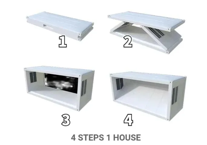 Costo de una casa contenedor
