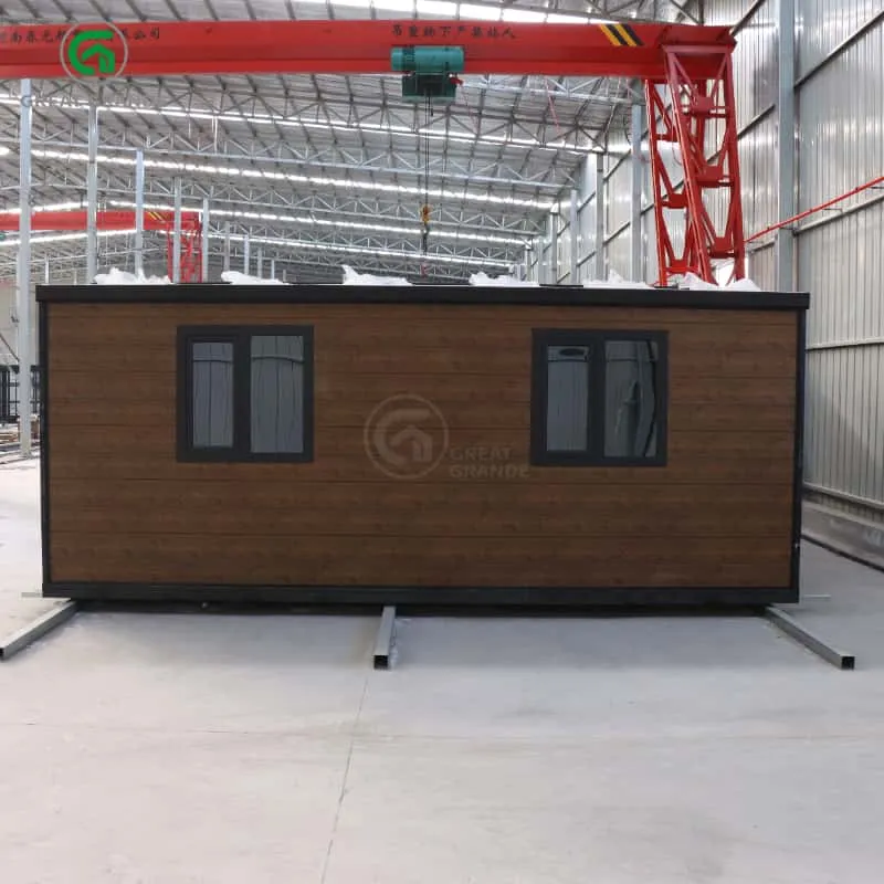 Fabricante de oficinas para sitios de construcción de casas contenedor pequeñas