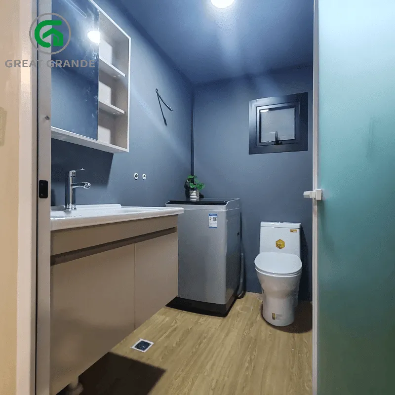 Chinese container homes bathroom