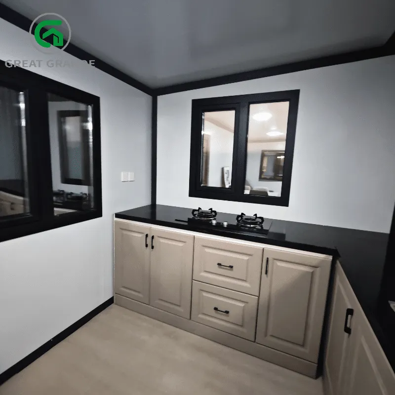 prefab container homes PU