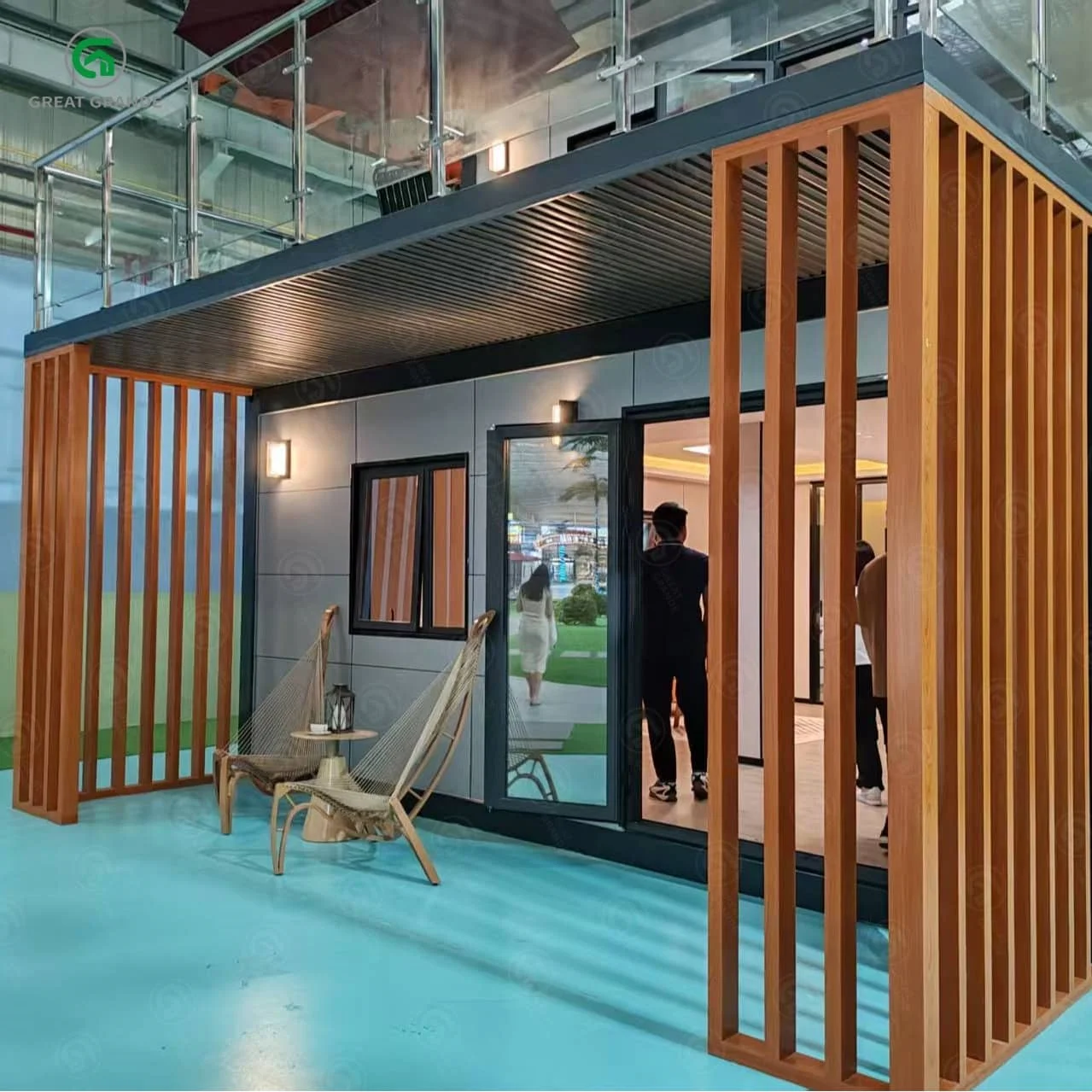 Casas prefabricadas de contenedores Oficina Fábrica
