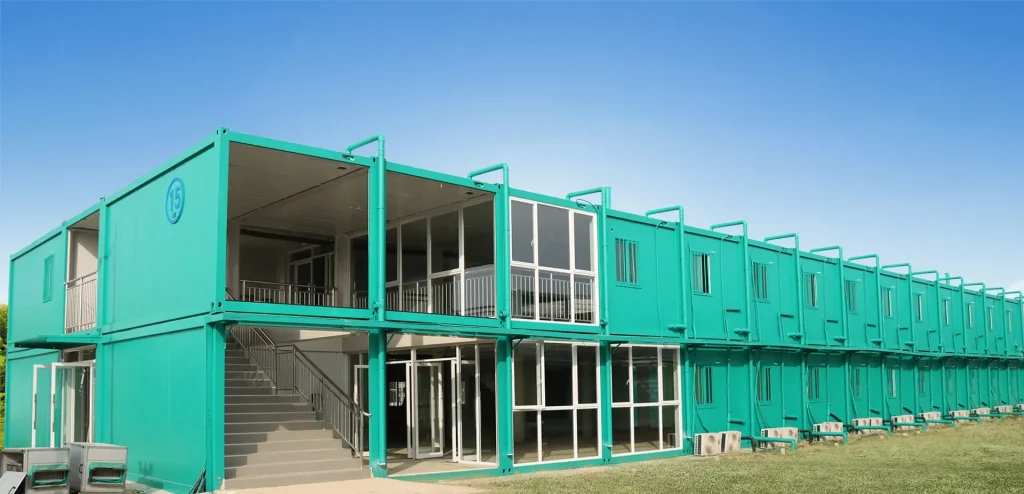 Fábrica de casas contenedor planas