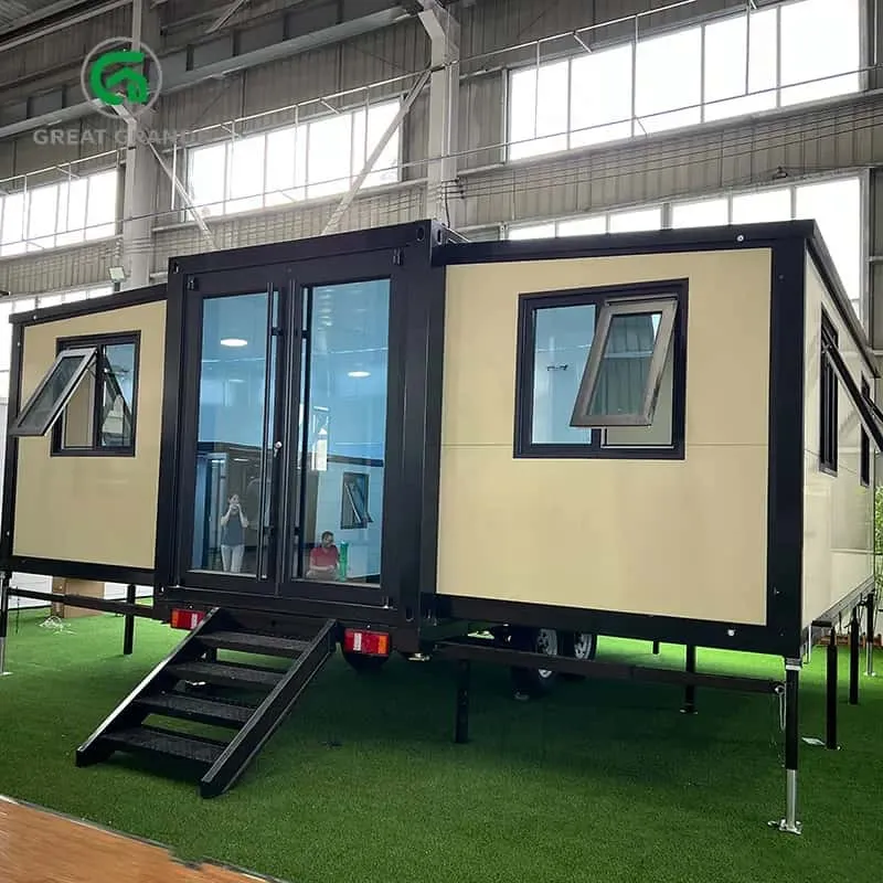 Expandable Trailer House Retail Kiosks Factory