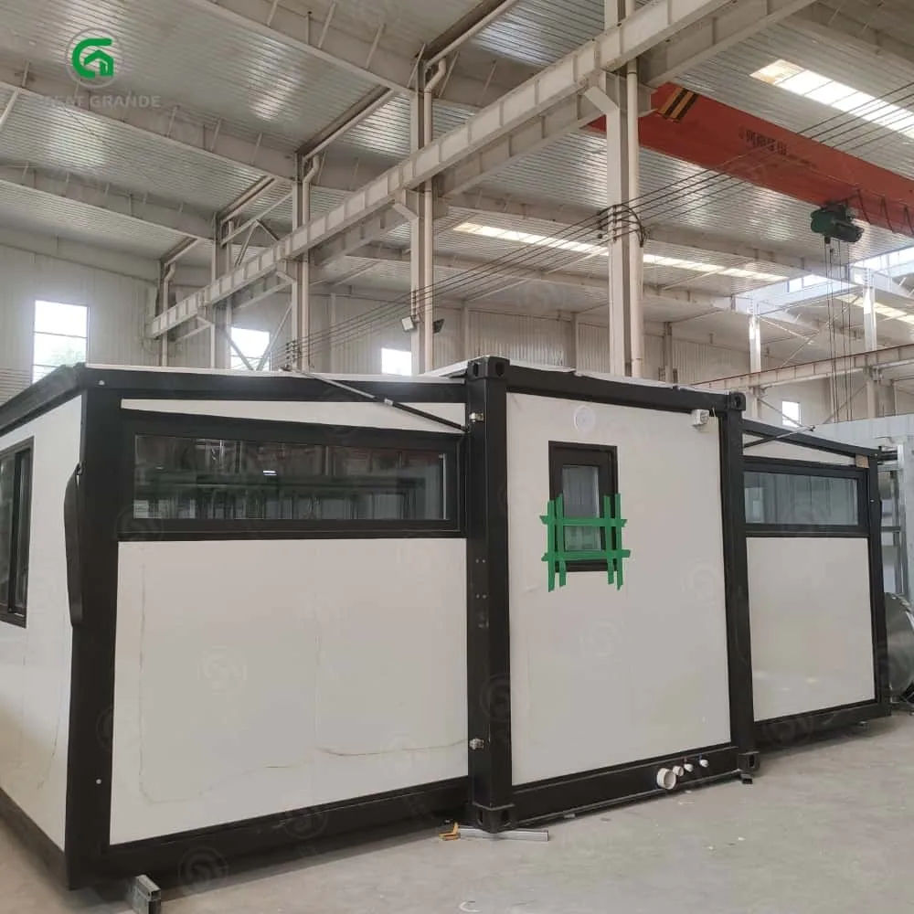 Casa plegable prefabricada Oficinas móviles Fábrica