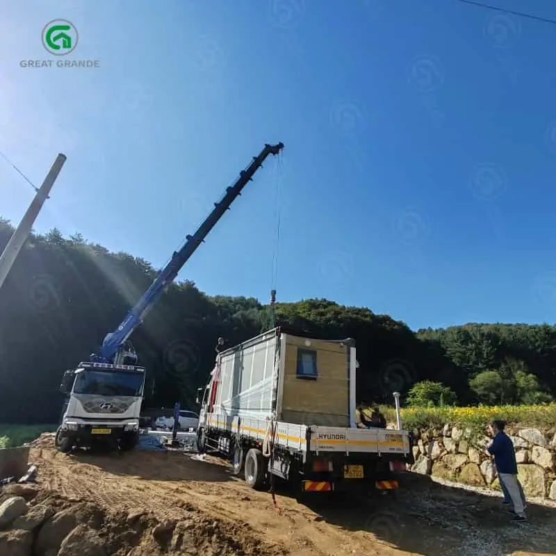 Fábrica de casas prefabricadas para campamentos militares en China