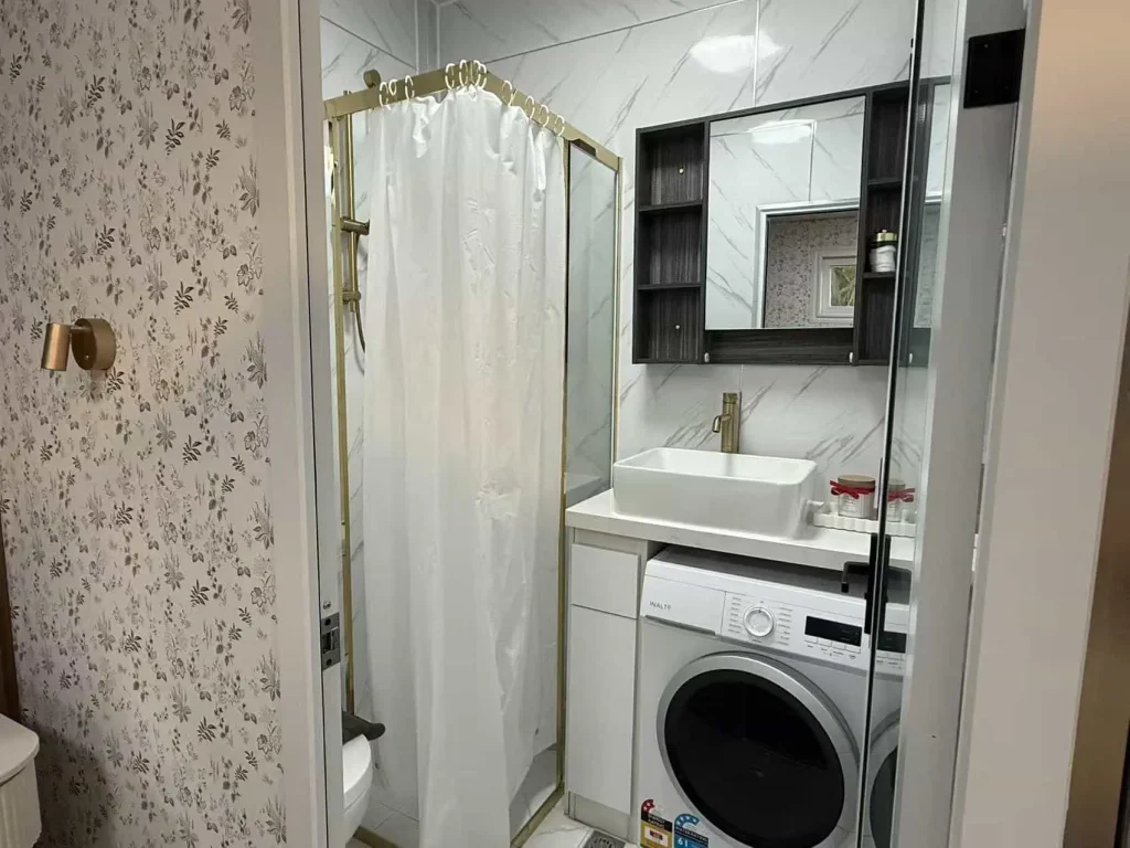 Accesorios de baño para casas ampliables