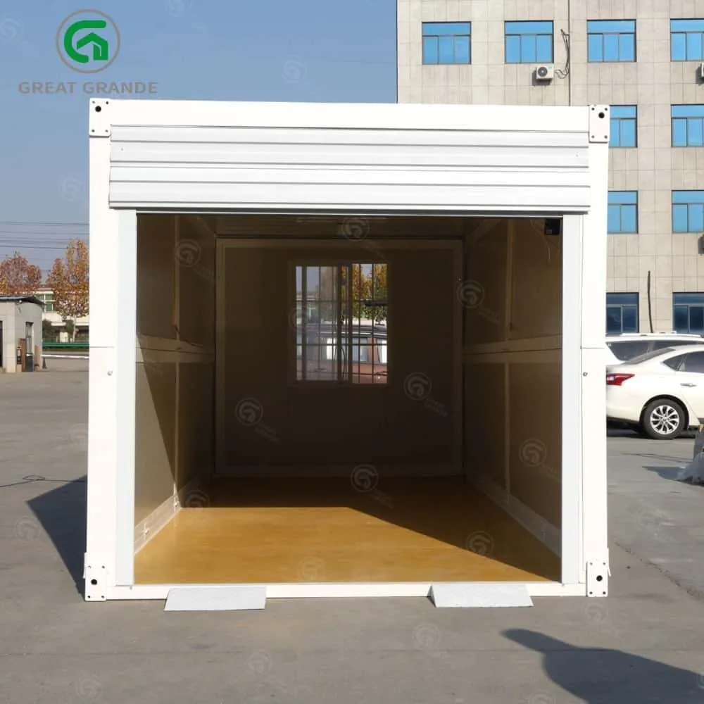 Maisons conteneurs de luxe, structure en acier galvanisé d'usine