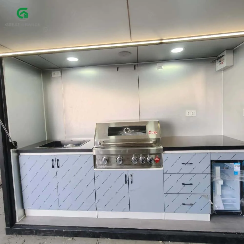 Portable outdoor kitchen Bar factory