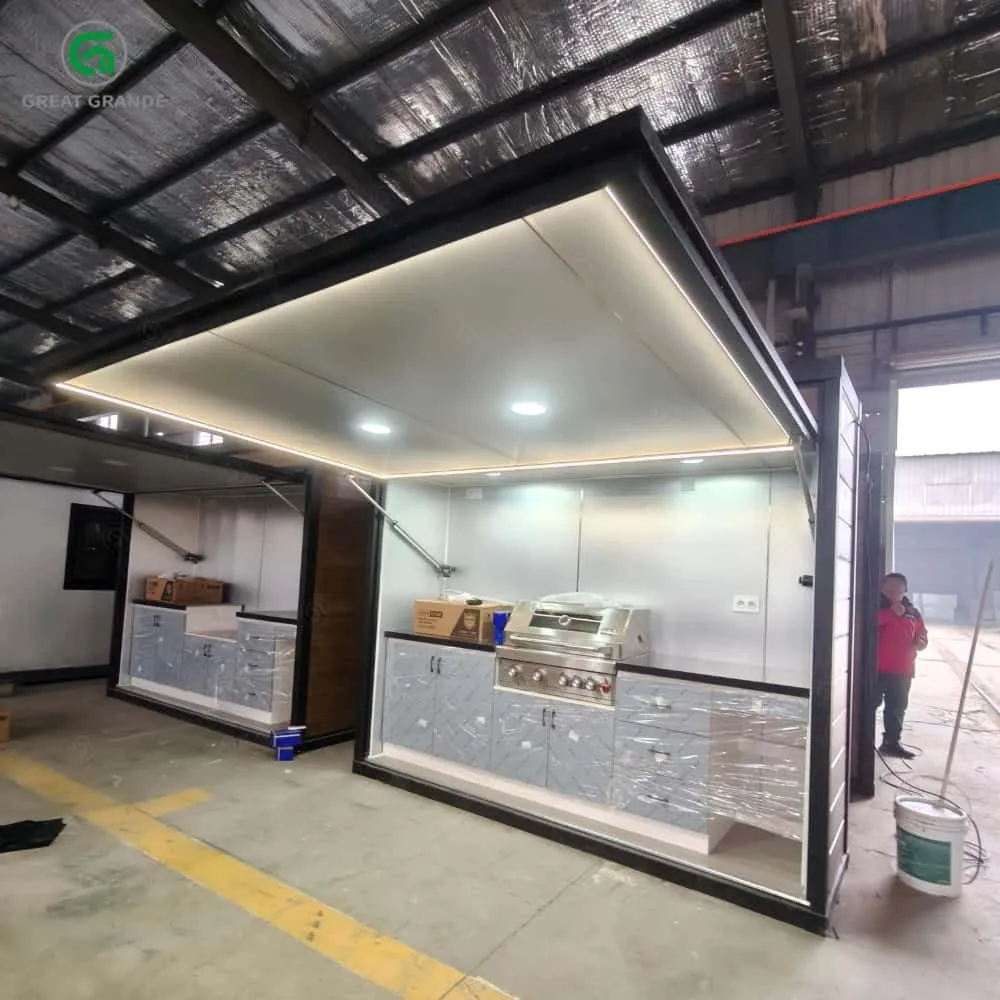 Portable outdoor kitchen Backyard BBQ factory