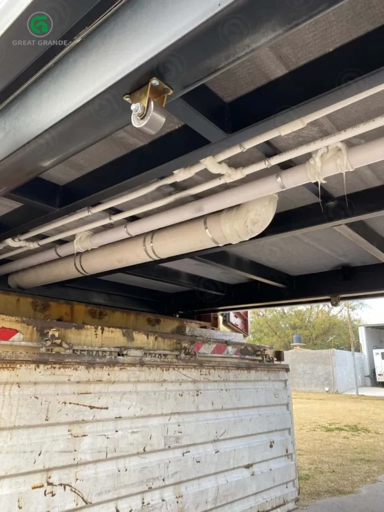 expandable modular home Piping system