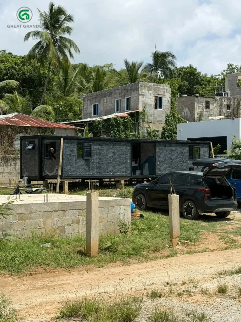 Casa pré-fabricada dobrável Villa privada