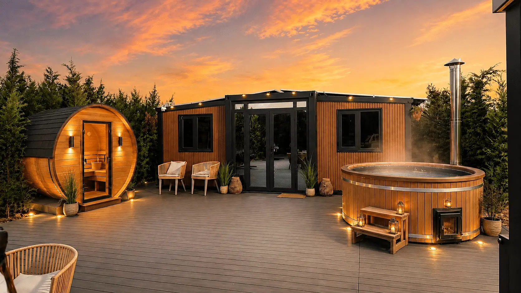 20FT Expanding Container House in Moldova – A Modern 37㎡ Dream Home Built in 1 Day