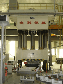Pressa idraulica serie HHP73 per prodotti compositi e linea di produzione 
