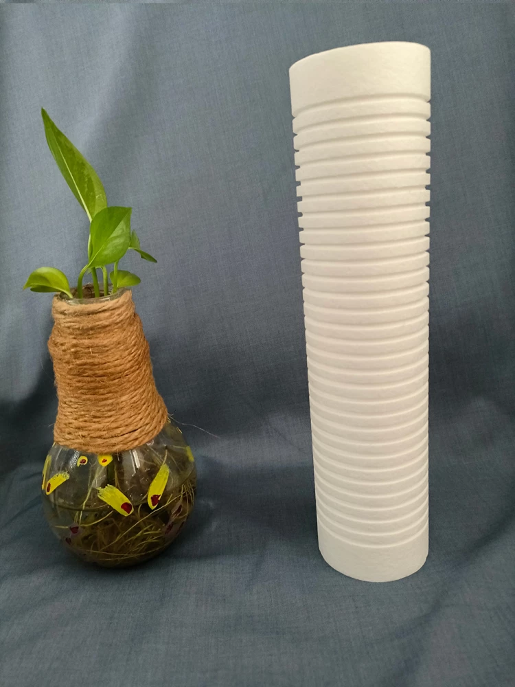 Grooved PP filter cartridge