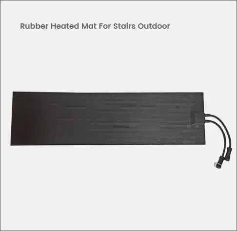 Rubber Heating Mats For Walkways and Stairs