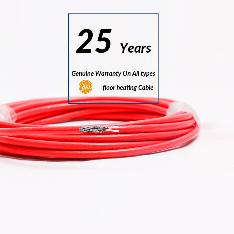 25-Years-Warranty-on-all-types-of-jiahong-floor-heating-cables supplier