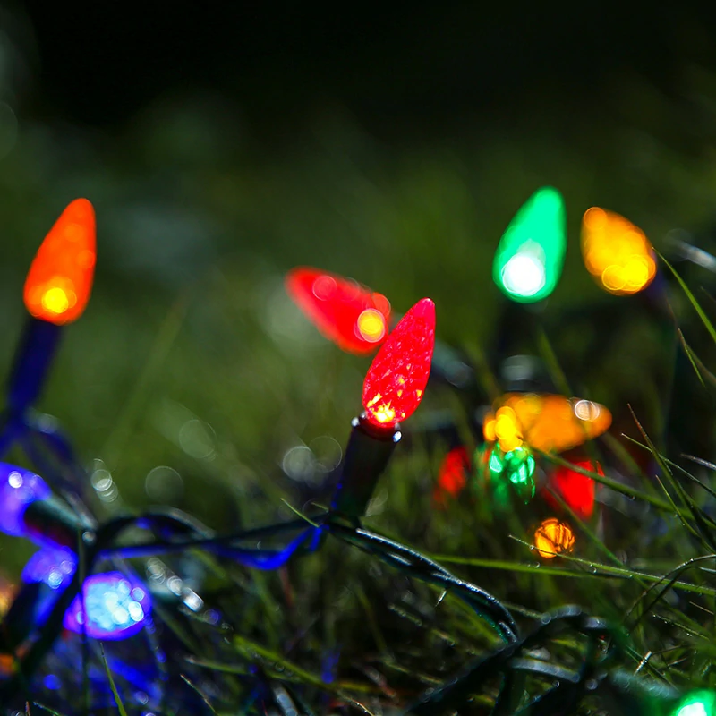 Multicolor C6 LED Christmas Lights