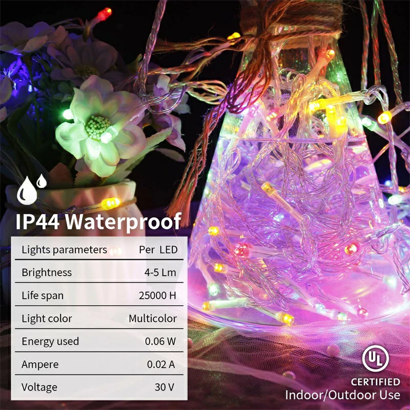 LED-Weihnachtsbaum-Lichterkette