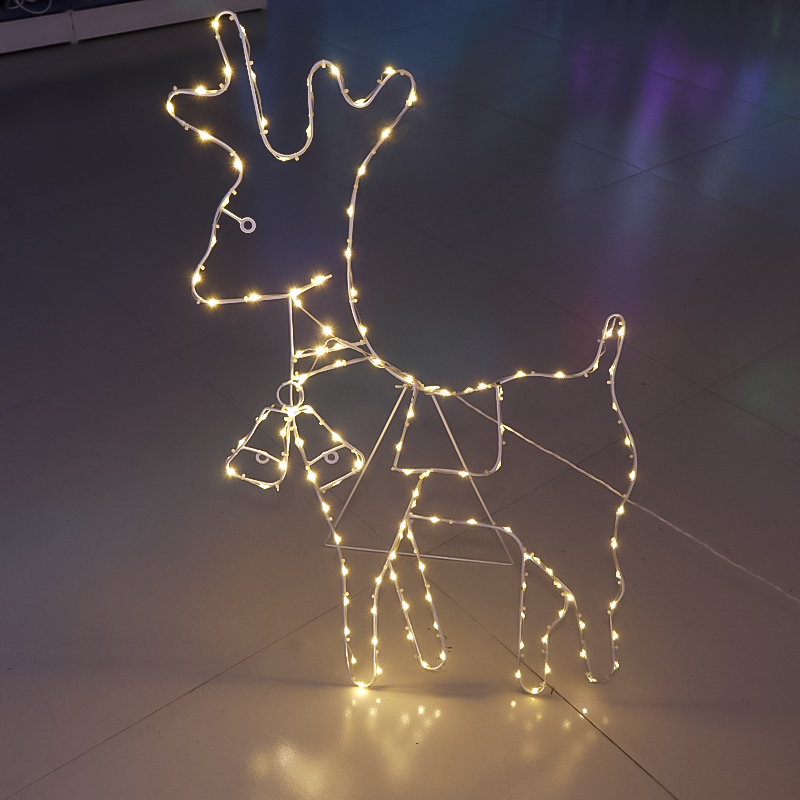 LED 2D motif light for Holiday Indoor Outdoor Wall  Decorations