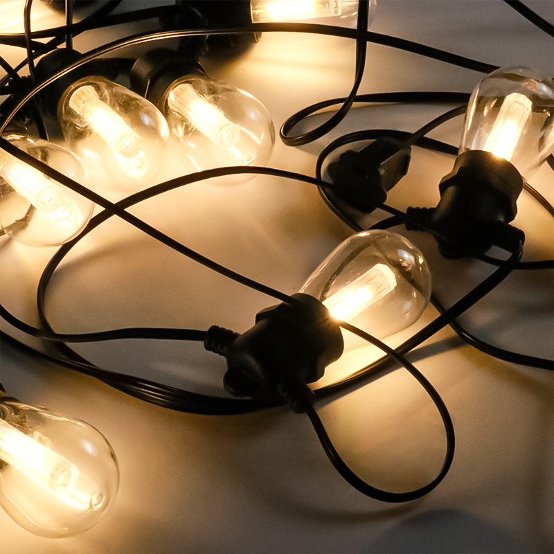 GV LED Edison ampoule Vintage éclairage rideau lumière LED chaîne éclairage UL certificat ampoule pour vacances décoratives