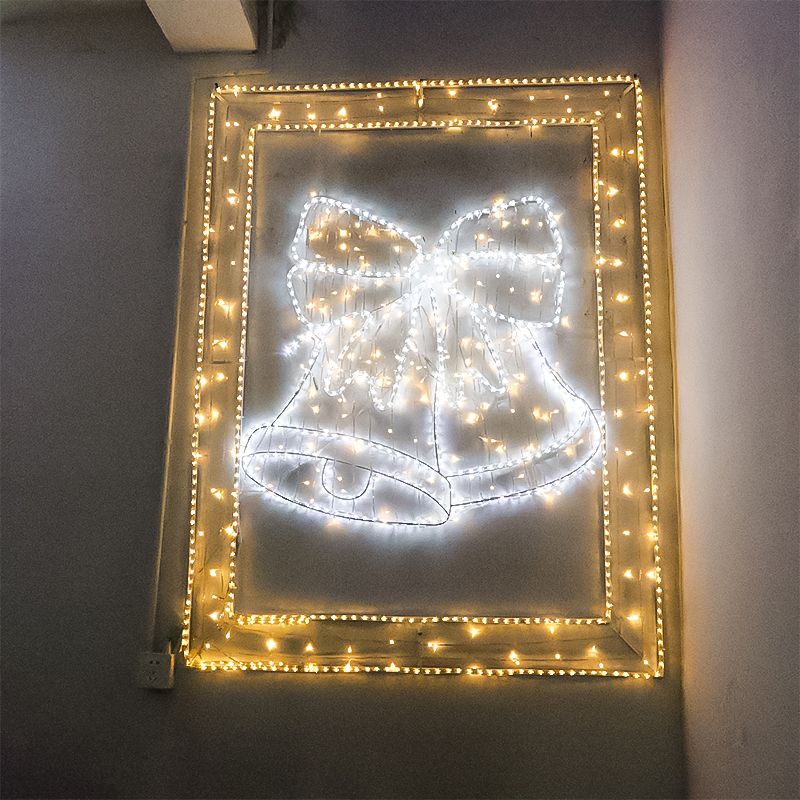  Lumière décorative à motif Led, boule de mariage de noël, cadre photo, lampe