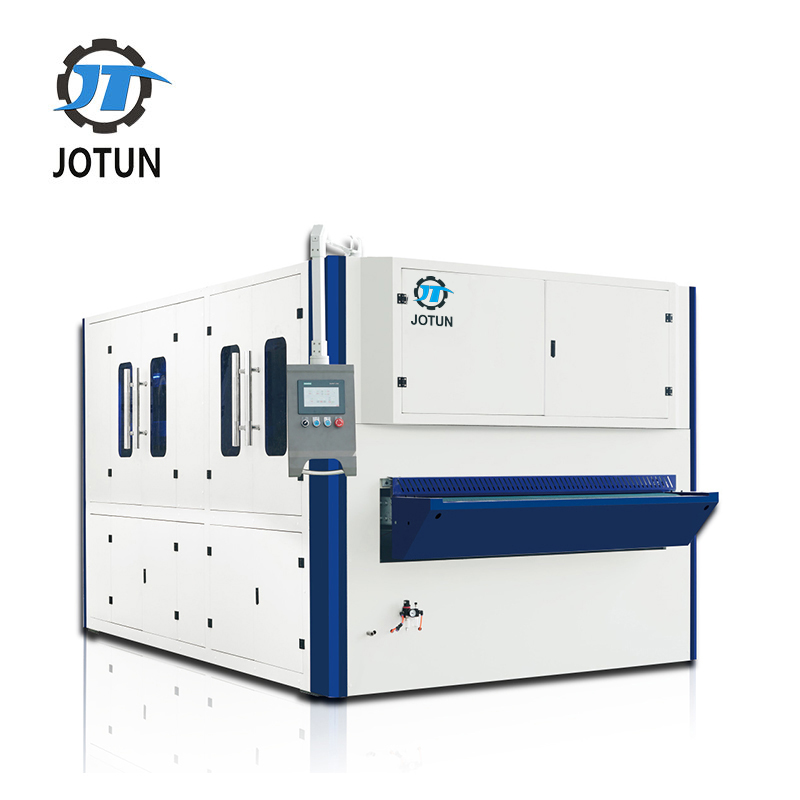 automatic deburring machine for sheet metal