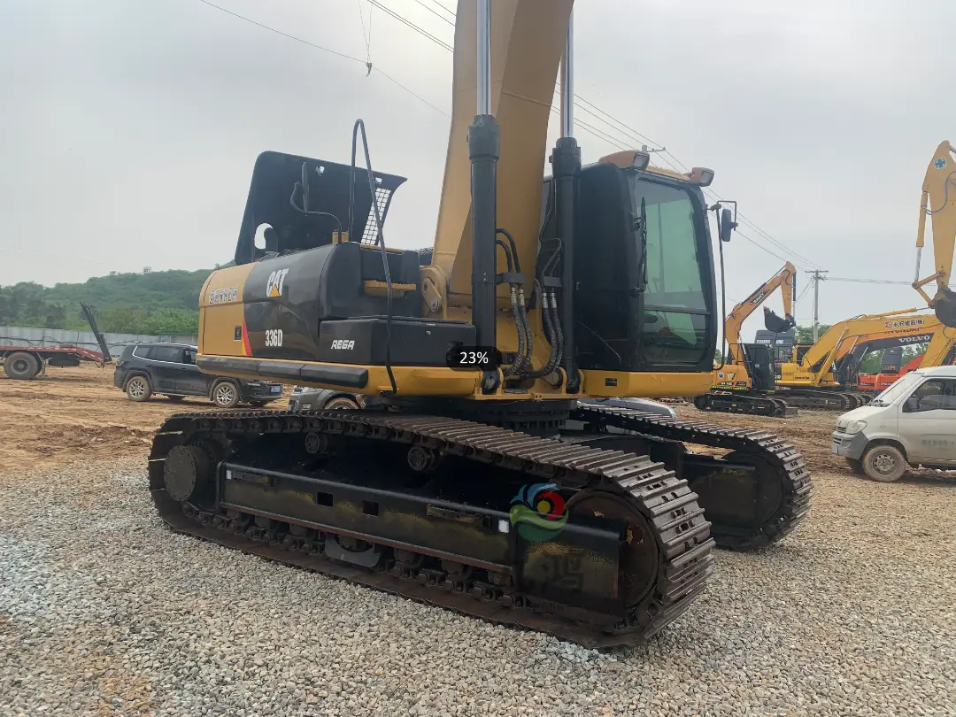 second hand cat336d excavator with low working hours