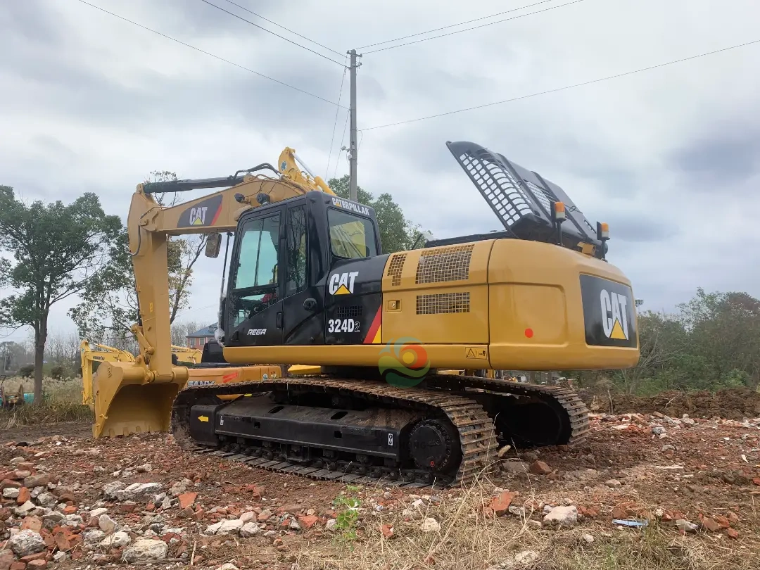 Used Caterpillar Cat324d2 Second Hand Excavator